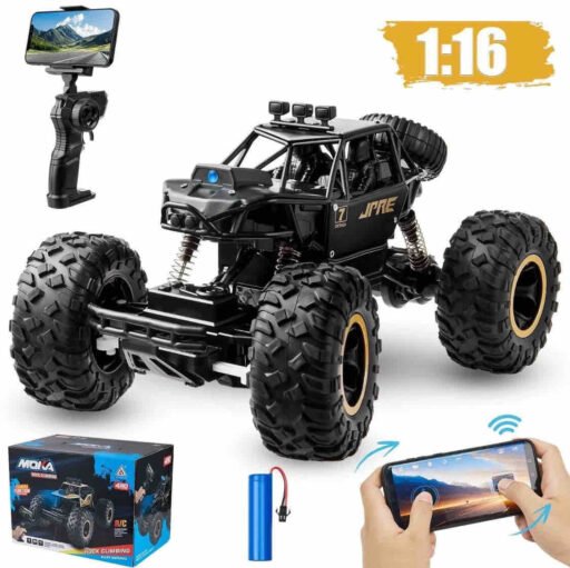 -OUpX9cEUcGVf5qwln5t Monster Truck RC Crawler with Camera - Large