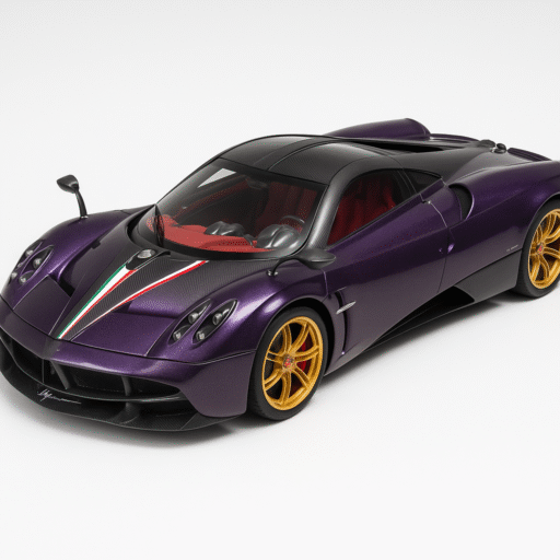 pagani_32_dc_1 Pagani Huayra 1:24 Scale Metal Car